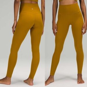 Lululemon Align Pant Sz 0/28" In Gold Spice
